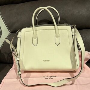 Kate Spade Ivory Satchel Bag